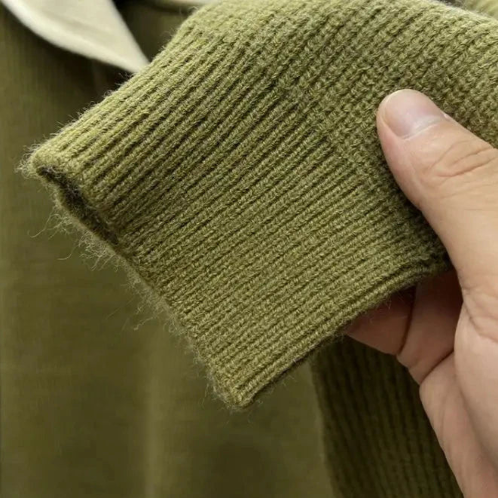 Pull Homme Col Montant Zippé - Élégant et Sportif