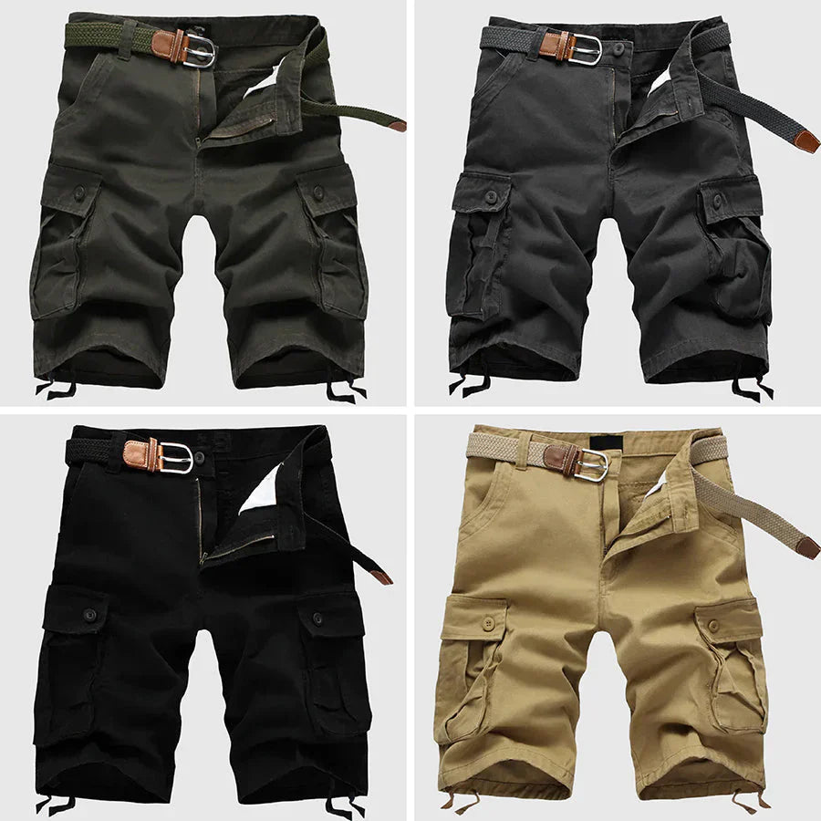 Shorts de randonnée homme en coton léger