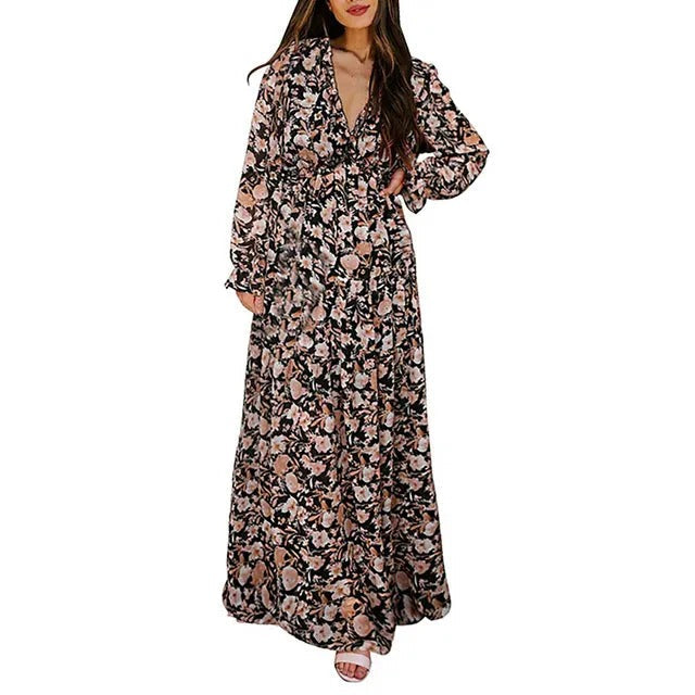 Robe Plage Florale Été pour Femme