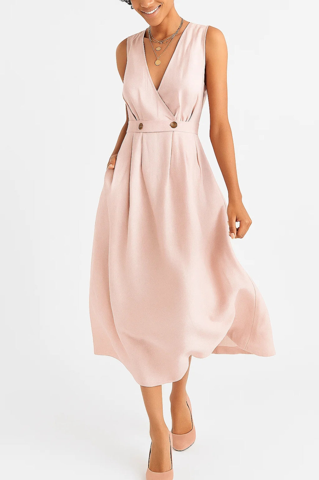Robe Été en Lin Léger pour Femme