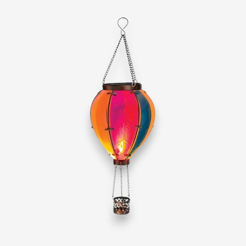 Lanterne Solaire Décorative avec Effet Flamme - PanierRoyale