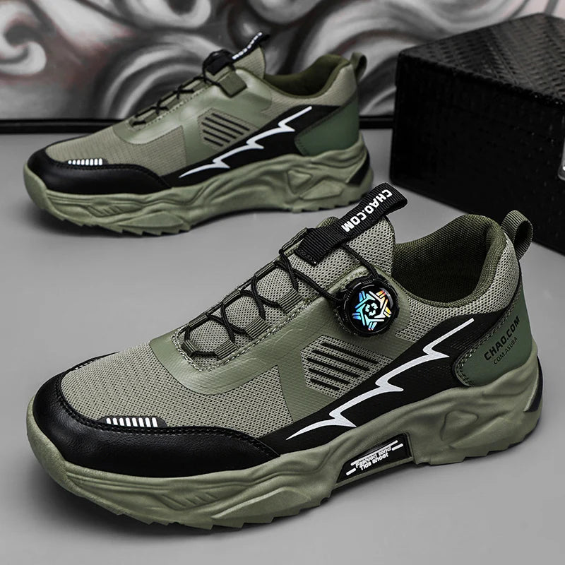 AeroFlex™ – Chaussures Sportives Hommes Respirantes & Confortables
