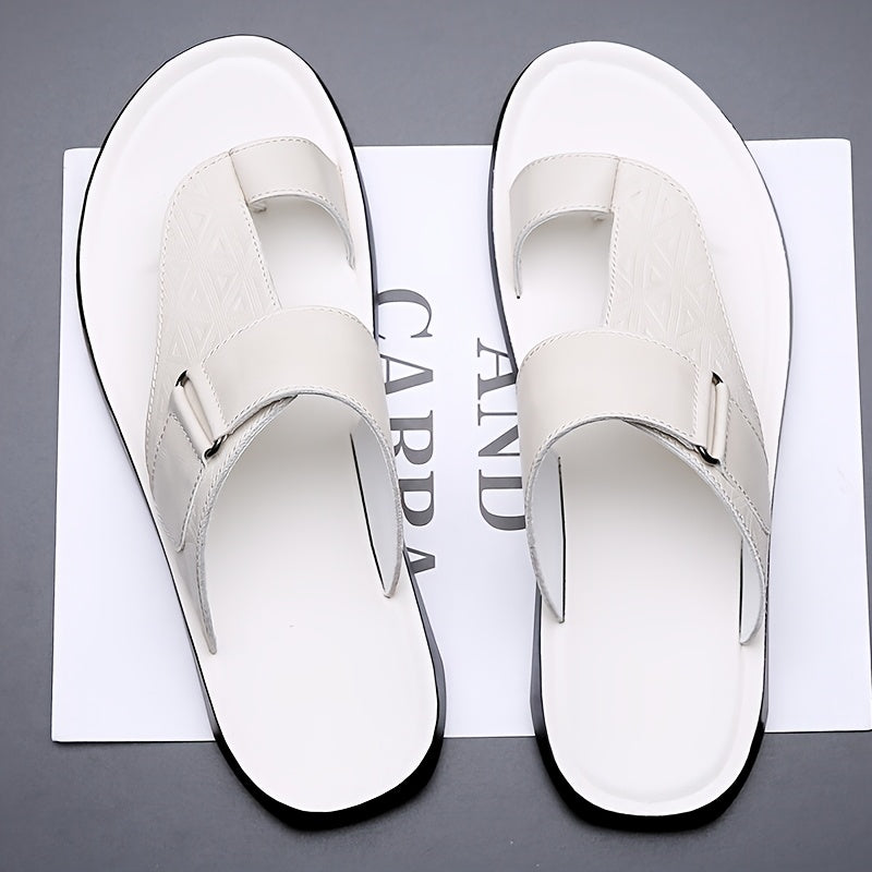 AirFlex™ – Sandales Homme Cuir Respirantes & Ultra-Confortables