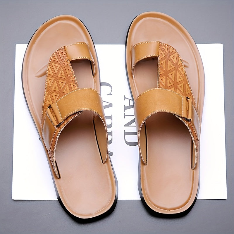 AirFlex™ – Sandales Homme Cuir Respirantes & Ultra-Confortables