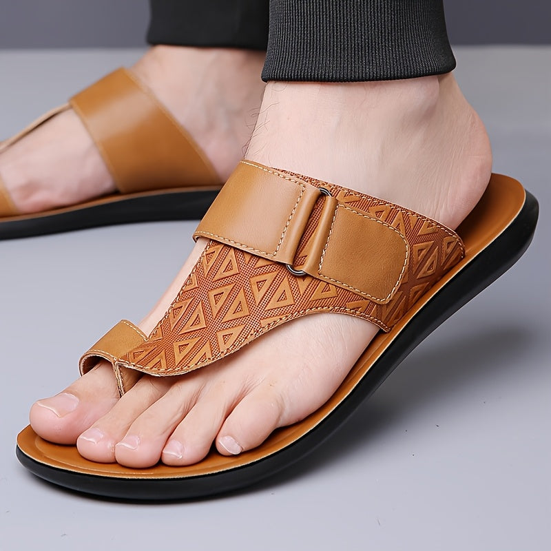 Sandales Homme Cuir Confortables et Respirantes