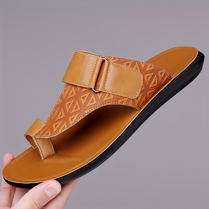 AirFlex™ – Sandales Homme Cuir Respirantes & Ultra-Confortables
