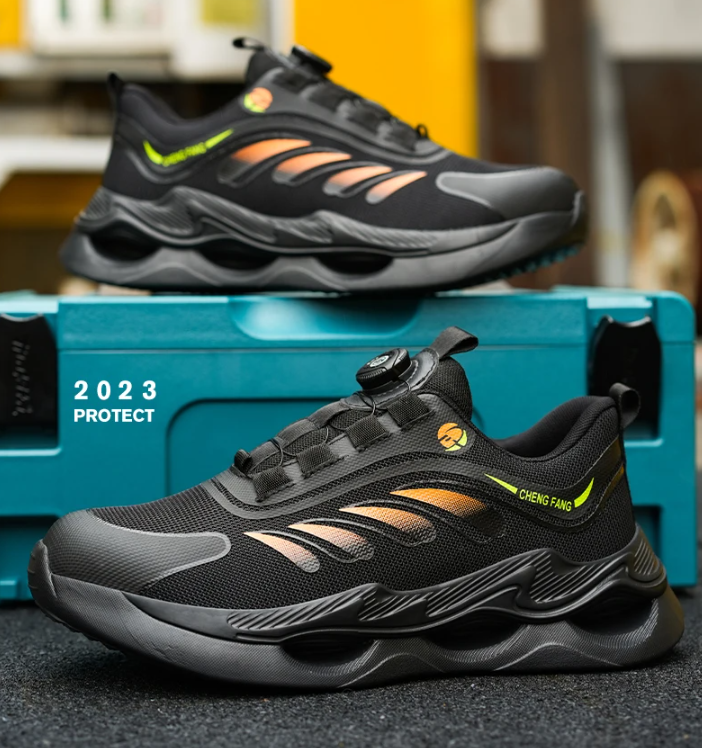 AirGuard™ - Chaussures de Sécurité en Acier Respirantes
