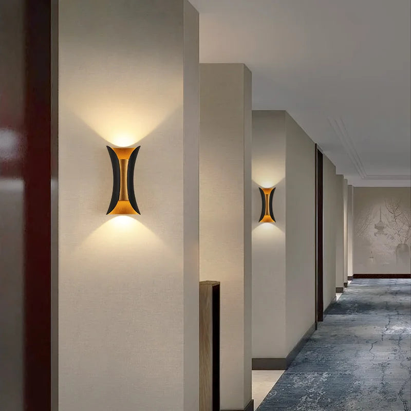 Alurex™ – Applique Murale Extérieure Élégante en Aluminium LED 6W/12W