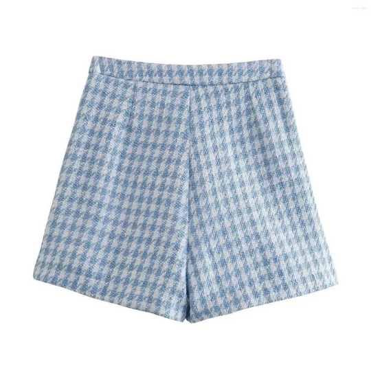 Veste Blazer Femme Élégante avec Short de Costume