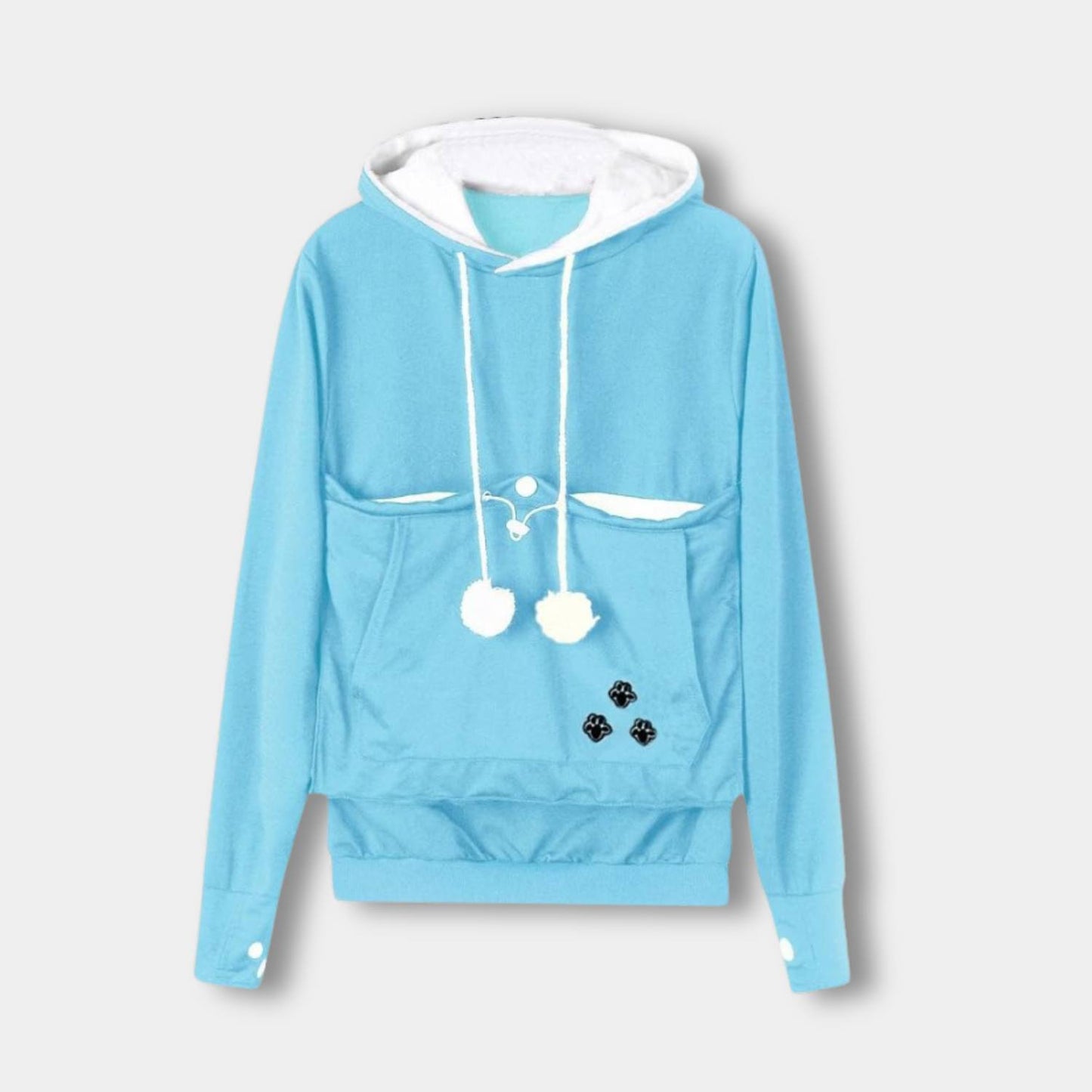 Pull en polaire doux avec poche pour homme ou femme