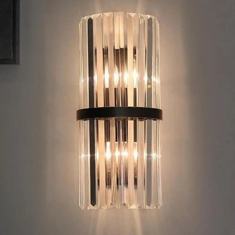 Apliora™ – Applique Murale LED Design Moderne & Art Déco – Argent & Noir