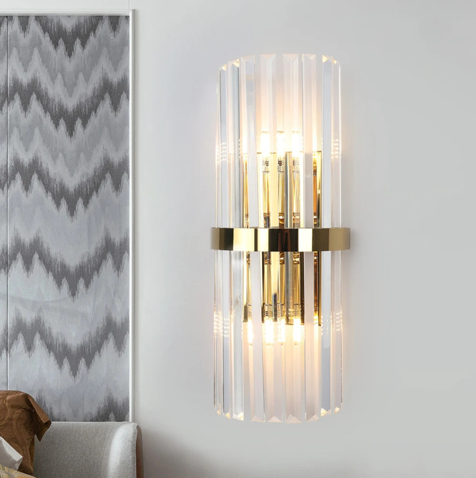 Apliora™ – Applique Murale LED Design Moderne & Art Déco – Argent & Noir