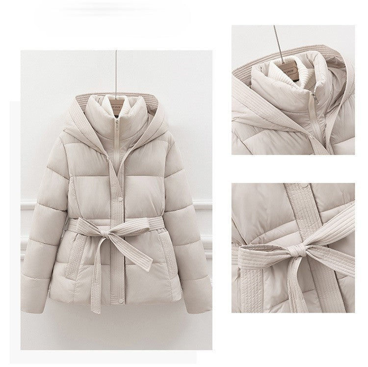 Arctavia™ – Manteau d’Hiver Femme Longue Matelassée avec Ceinture Élégante