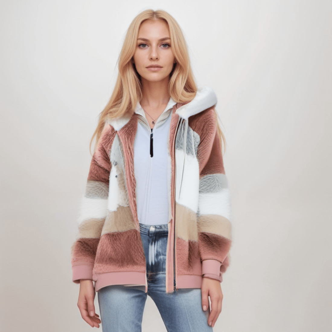 Veste Polaire Femme Douce et Confortable