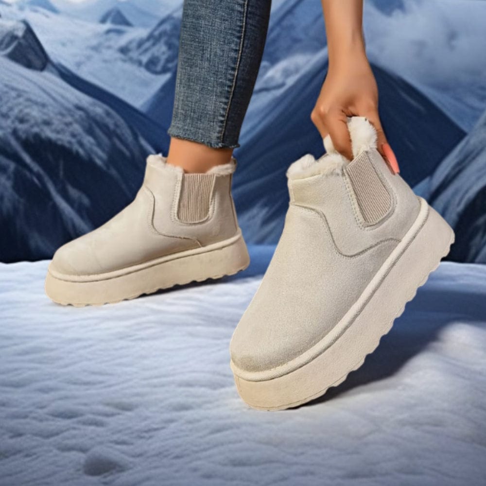 ArcticSleek - Bottes d’Hiver Doublées en Fourrure