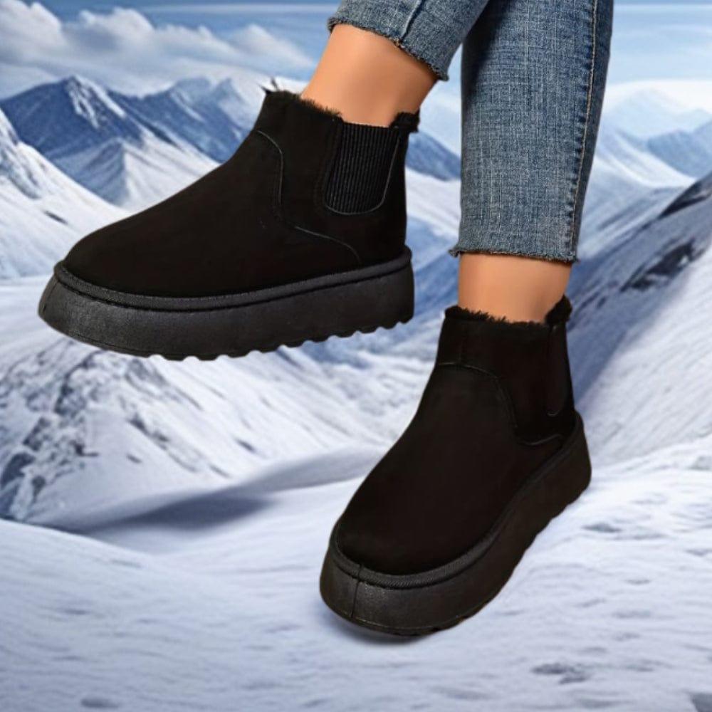 ArcticSleek - Bottes d’Hiver Doublées en Fourrure