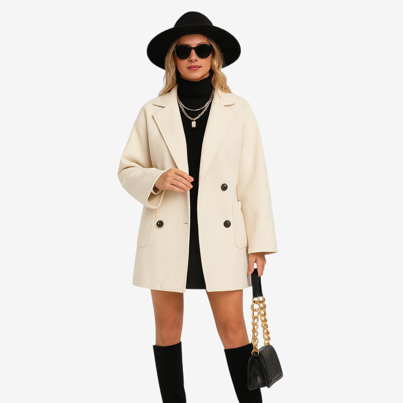 Manteau Femme Hiver Doublé à Capuchon