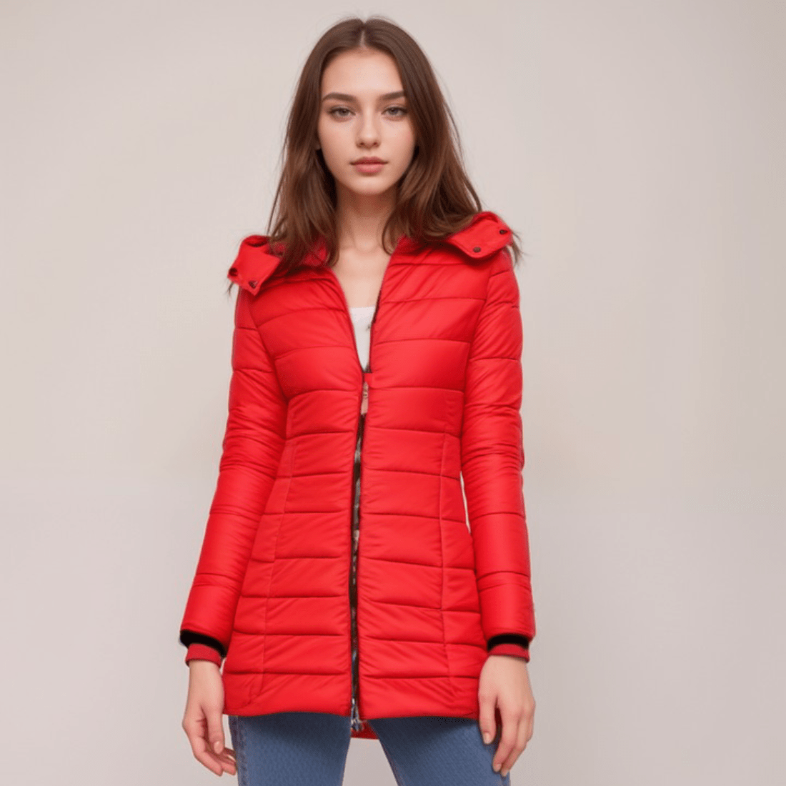 AriaLong™ – Doudoune Longue Élégante et Chaude