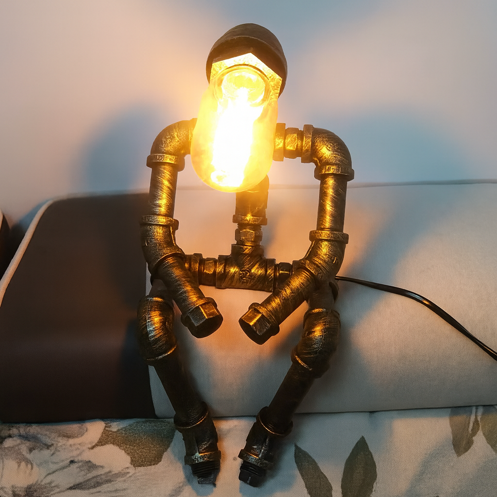 Astrello™ – Lampes De Table Décorative Robot En Fer Ajustable