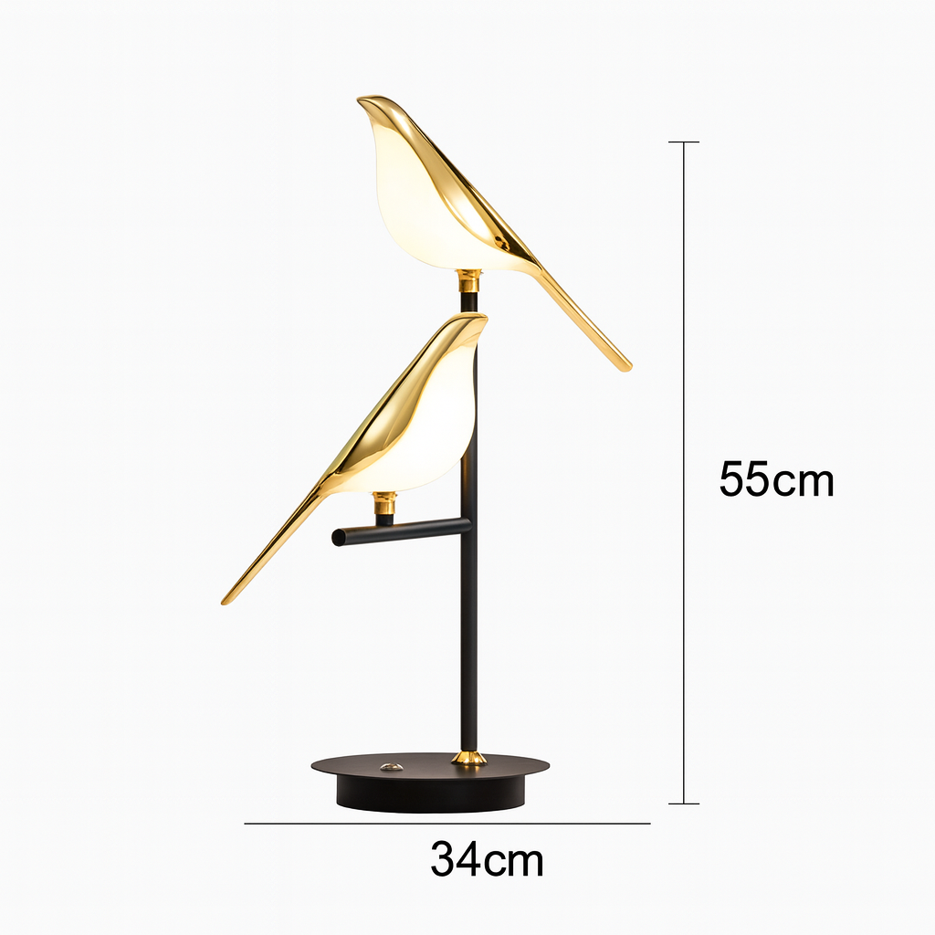 AuriLux™ – Applique Murale Design Sculptural en Or Éclairage LED