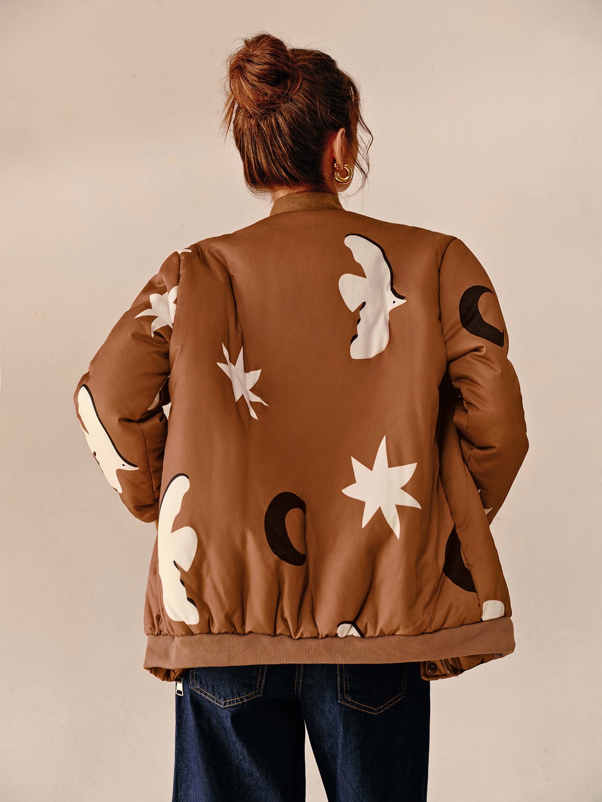 Blouson bomber oversize urbain et tendance