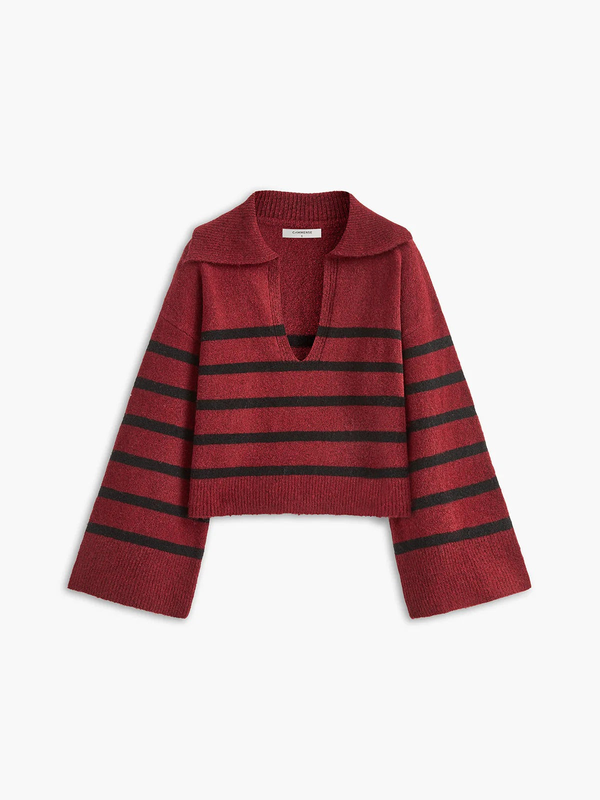 Pull Capuche Femme Rayé Hiver Élégant