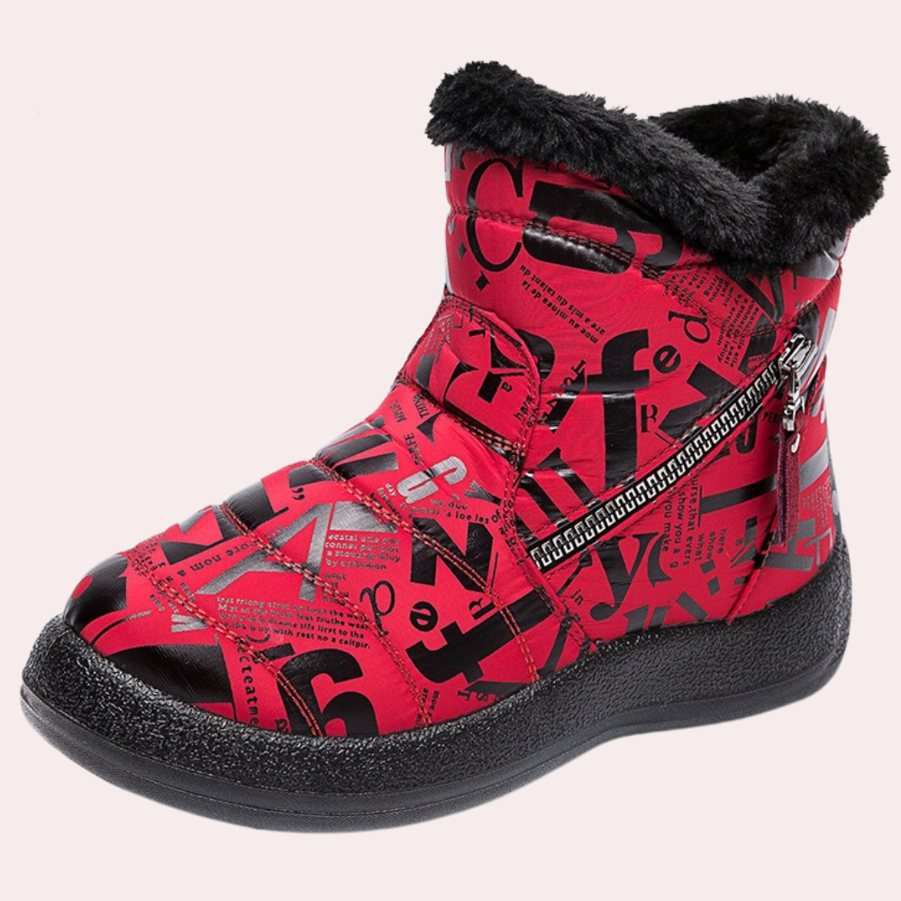 Bottes Femme Talon Bas Moderne et Élégantes