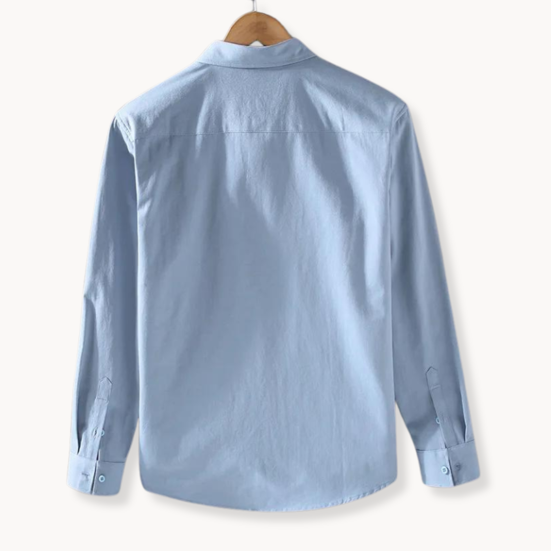 Chemise Homme Coton Classique pour Loisirs