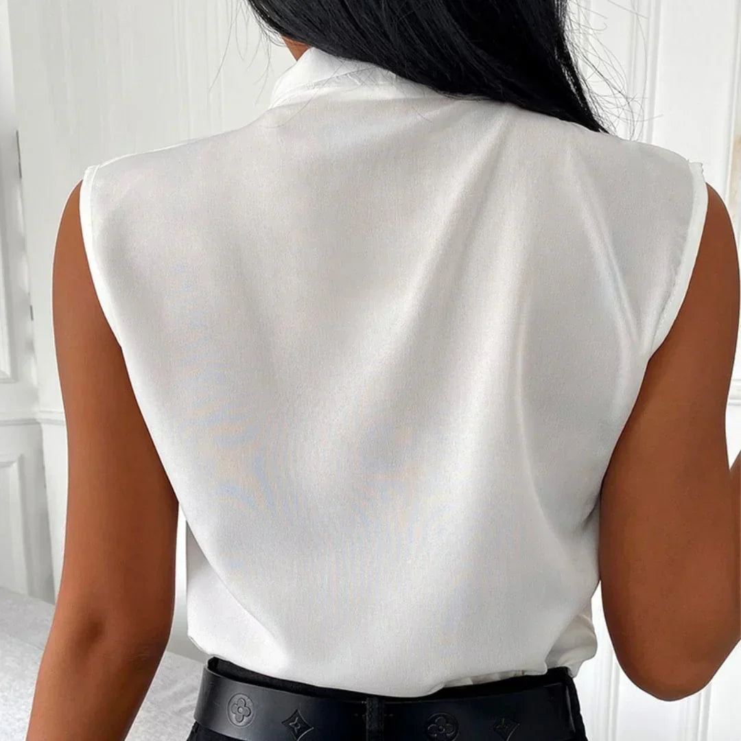 BelleRue™ – Chemisier Femme Chic Sans Manches Élégant & Confortable-6