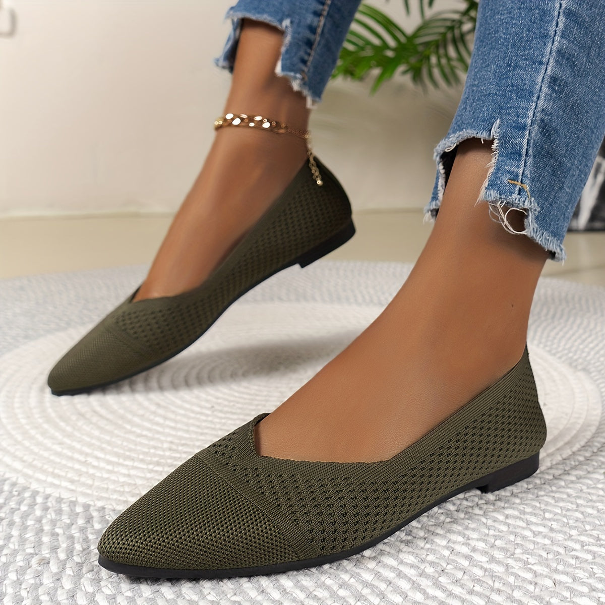 BalletiaGrace™ – Ballerines Femme Confort & Élégance Quotidienne