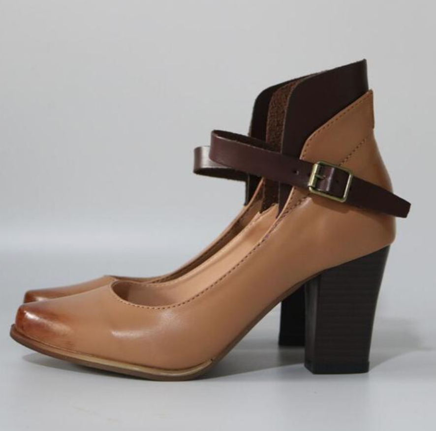 Chaussures Talons Hauts Élégantes Femmes à Fermeture Éclair