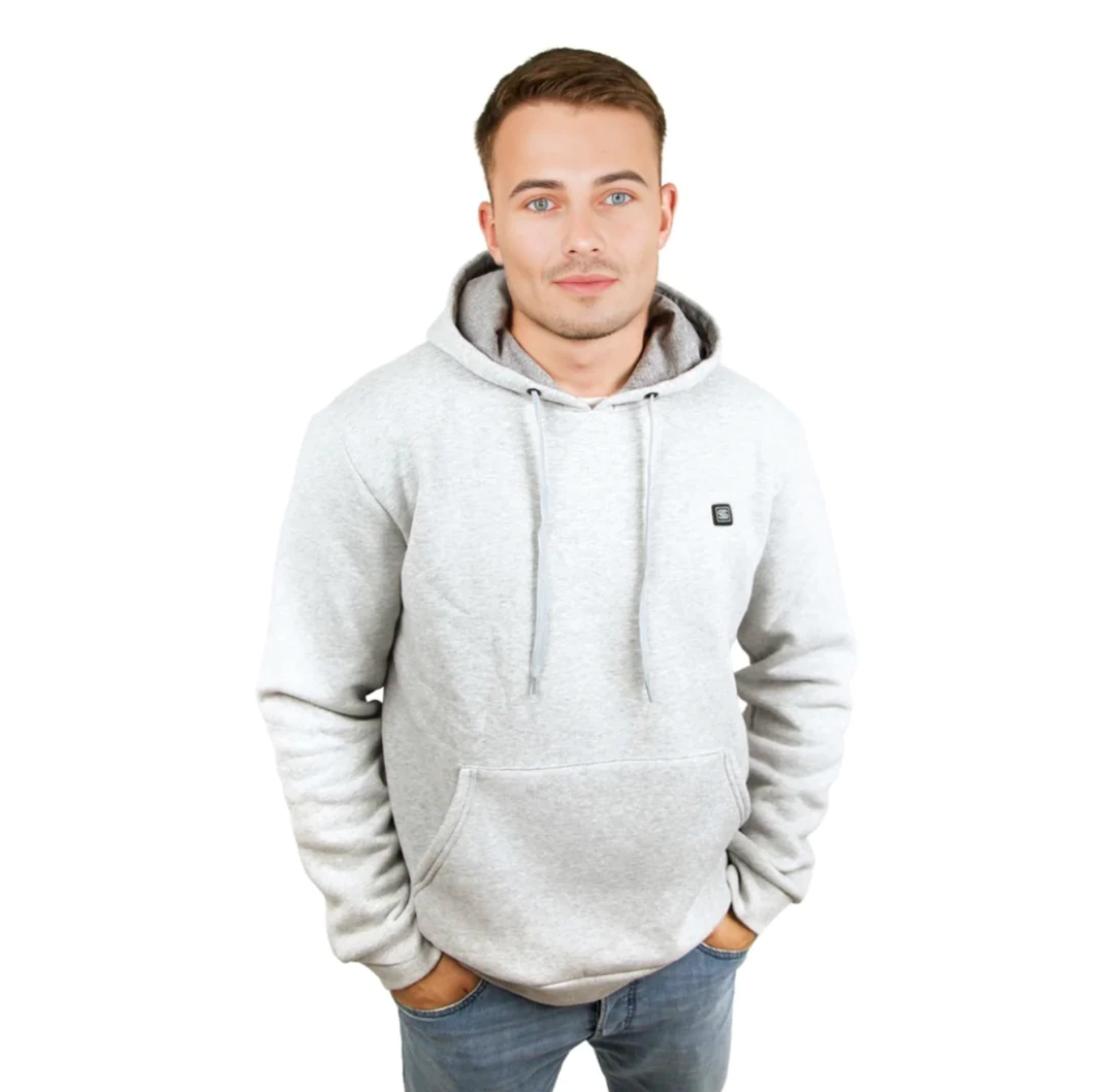 Sweat à capuche doux et chaud pour homme