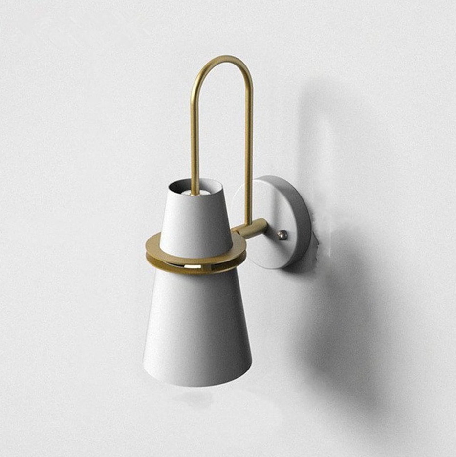 Blancia™ – Applique Murale LED Art Déco – Design Élégant Noir, Blanc & Bleu