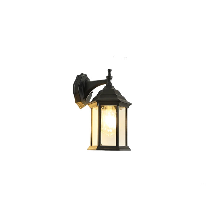 Brillano™ – Applique Murale Étanche Extérieure Design Élégant En Aluminium Noir