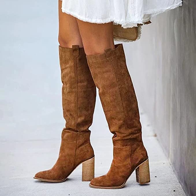 Bottines Femme à Talon Bloc Moderne