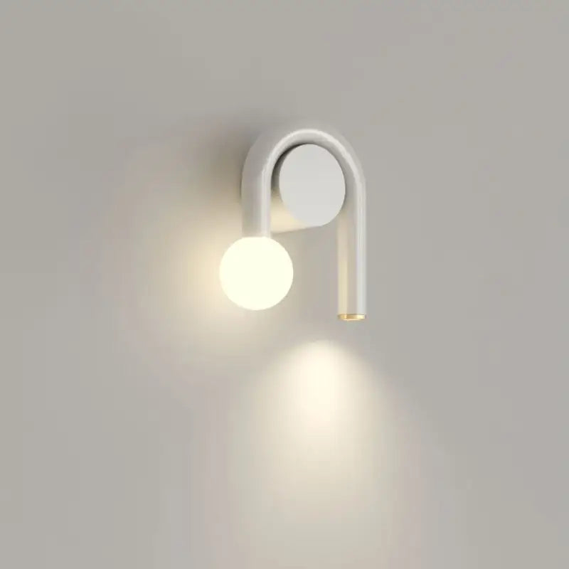 Bunora™ – Applique Murale LED Noire & Blanche Scandinave Design Moderne