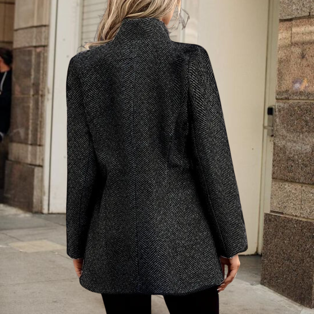 Élégance Élise™ – Veste Blazer Femme Cintrée Élégante et Polyvalente-5