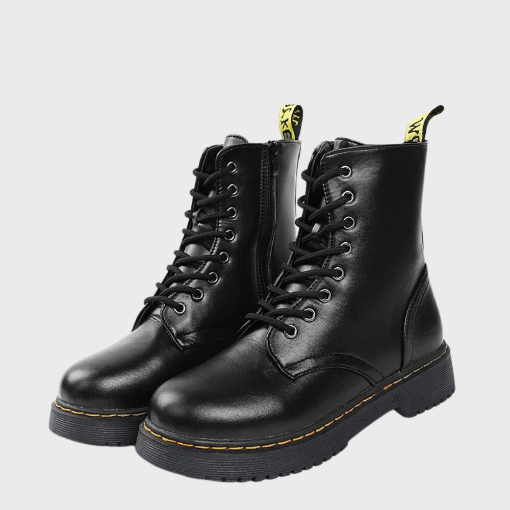 Bottes Femmes Confort avec Fermeture Éclair et Semelle antidérapante