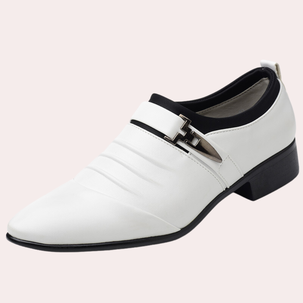 Chaussures Mariage Homme Noir à Bout Pointu Élégantes