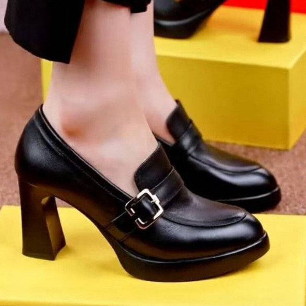 Chaussures Talons Hauts Élégantes Noires
