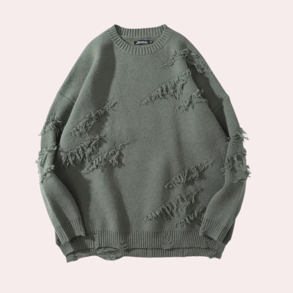 Pull Femme Décontracté Tricoté Oversize