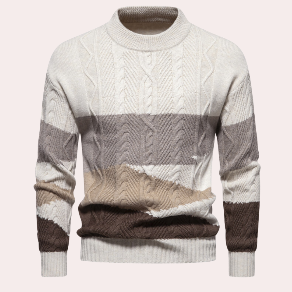 Pull Homme Tricoté Chic et Élégant