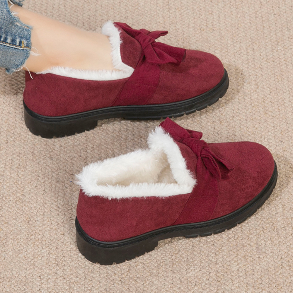 Mocassins Femmes Hiver Doux et Élégants