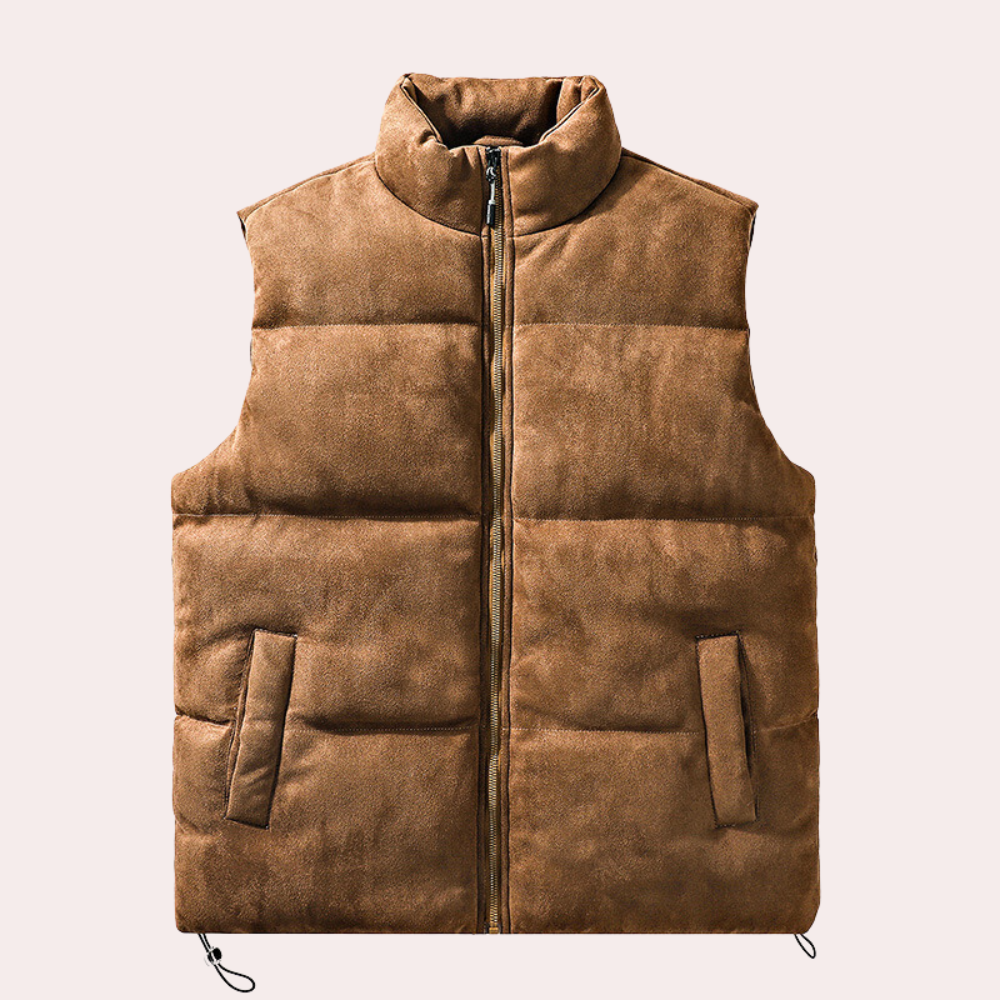 Gilet Hiver Matelassé Homme chaud et léger