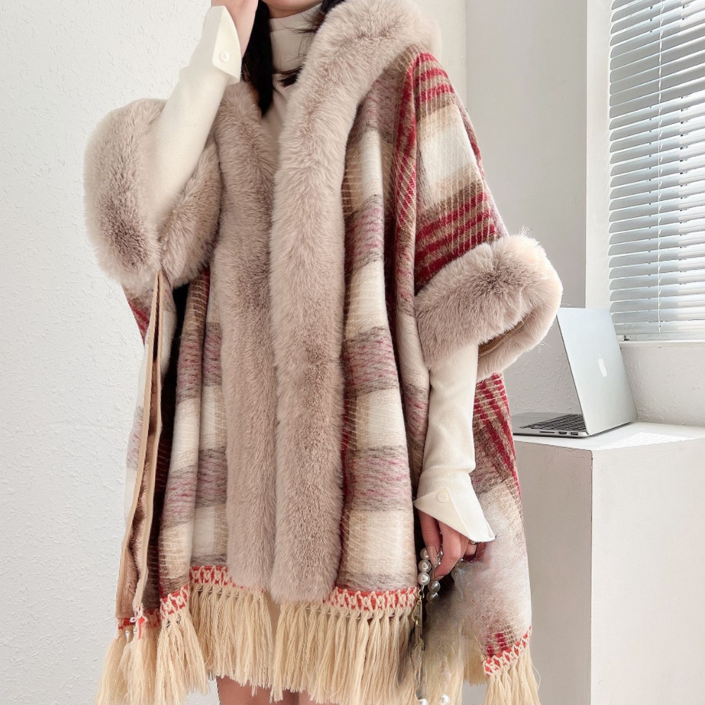 Manteau Femme Hiver Chic avec Ceinture et Col Montant