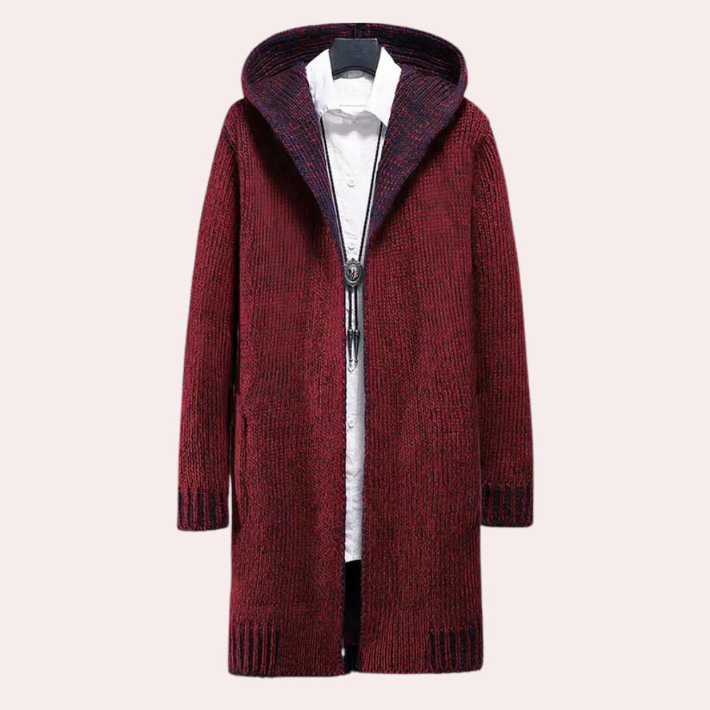 Cardigan Homme à Capuche Oversize