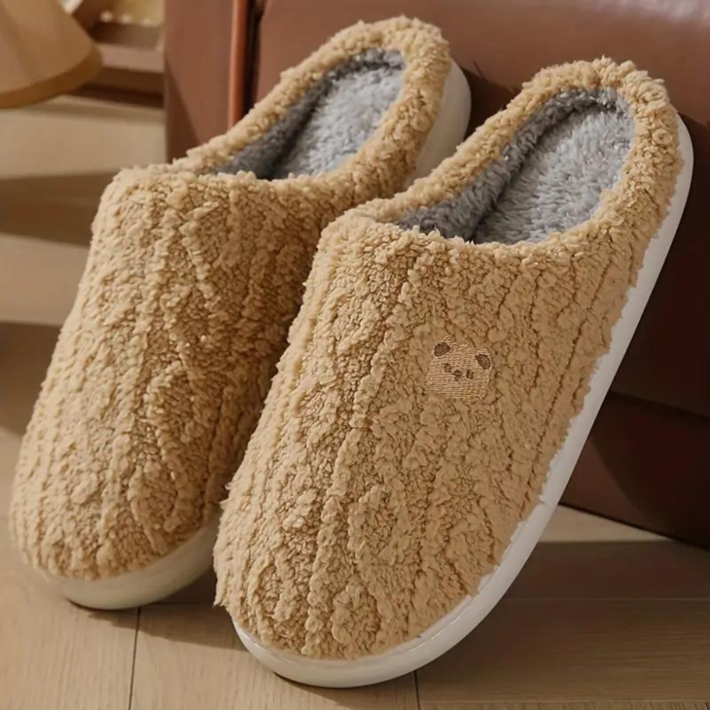 Chaussons Femme Hiver Chauds et Confortables