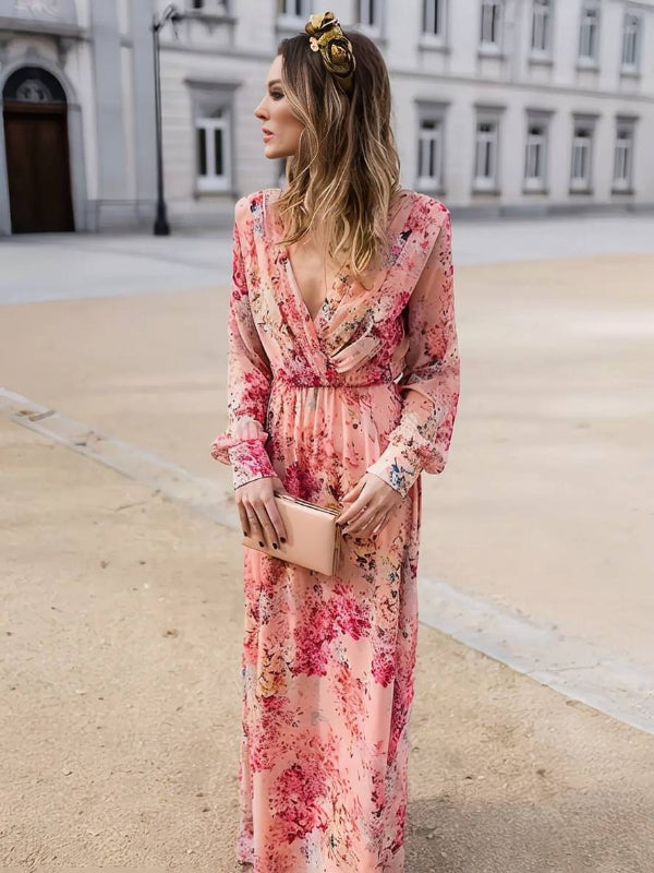 Robe Fleurie Élégante Sans Manches pour Femme - PanierRoyale