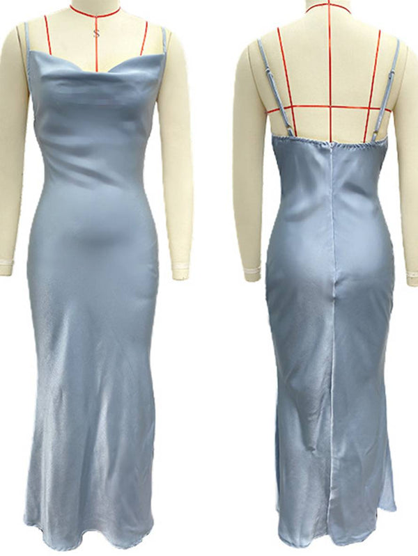 Robe Été Longue Sans Manches pour Femme
