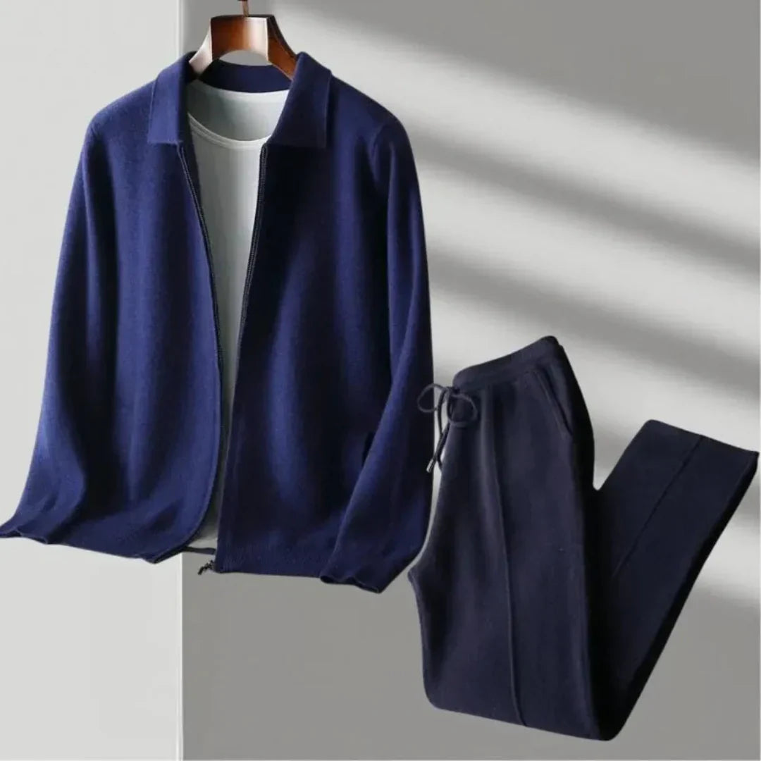 Costume Homme Casual Zippé et Confortable